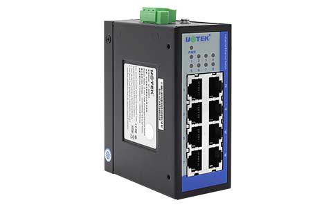 UT-6408CA-2P工業(yè)級交換機(jī)_8口百兆非網(wǎng)管型以太網(wǎng)交換機(jī)