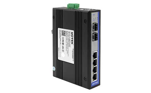 交換工控自動(dòng)化網(wǎng)絡(luò)交換機(jī)_UT-6406GCM系列 6口全千兆網(wǎng)管型以太網(wǎng)交換機(jī)