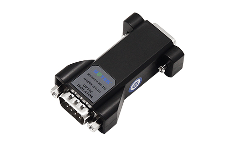 工業(yè)串口隔離器接口轉(zhuǎn)換器_UT-211 RS-232串口光電隔離器三線 2、3、5腳