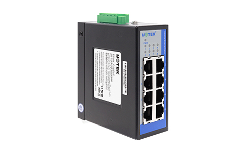 UT-6408CA-2P工業(yè)級交換機(jī)_8口百兆非網(wǎng)管型以太網(wǎng)交換機(jī)