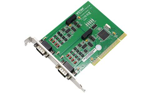 工業(yè)多功能串口通信卡_UT-7302I 2口RS-485/422轉(zhuǎn)PCI光電隔離工業(yè)級(jí)多口串口卡